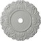 Ekena Millwork Angel Ceiling Medallion (Fits Canopies up to 15 3/4"), 32 1/4"OD x 3 5/8"ID x 1 1/8"P, Frost CM32ANFRF - alternate 1